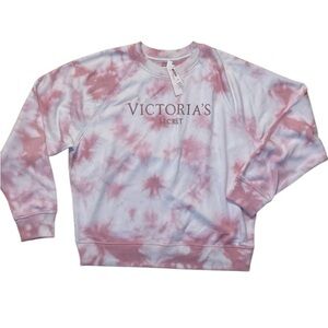 Victoria's Secret Pink Tie-Dye Sweatshirt |Size Large